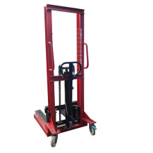 manual pallet operated stacker 2500kg 1500kg manual hydraulic stacker